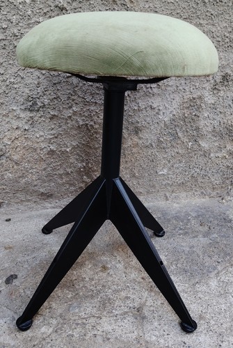Vintage sgabello ferro - in,