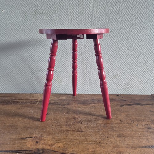 Sgabello vintage legno a - sgabello, in