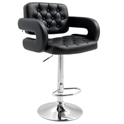 Homcom sgabello alto bar - sgabello,